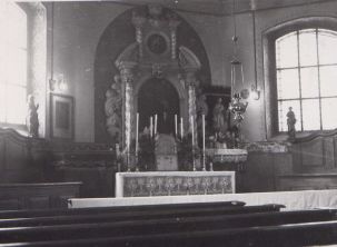 Altar in der Kapelle